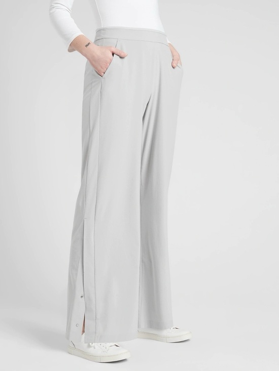 Athleta Pants - Athleta Gramercy Grey Track Pants